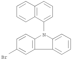 934545-83-2,3-broMo-9-(naphthalen-1-yl)-9H-carbazole,9H-Carbazole, 3-bromo-9-(1-naphthalenyl)-; 9-(1-Naphthyl)-3-bromocarbazole